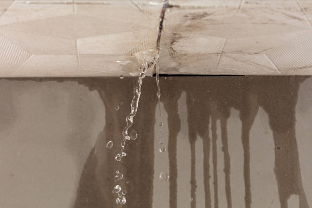 Professional Sewage Cleanup technician working in Denton, NC